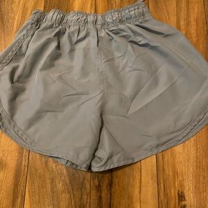 Size Small , grey athletic shorts , Nike ,